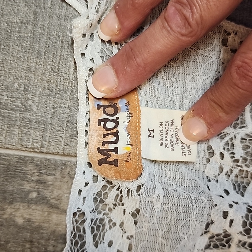 Mudd brand lace tank top - Picture 7 of 8